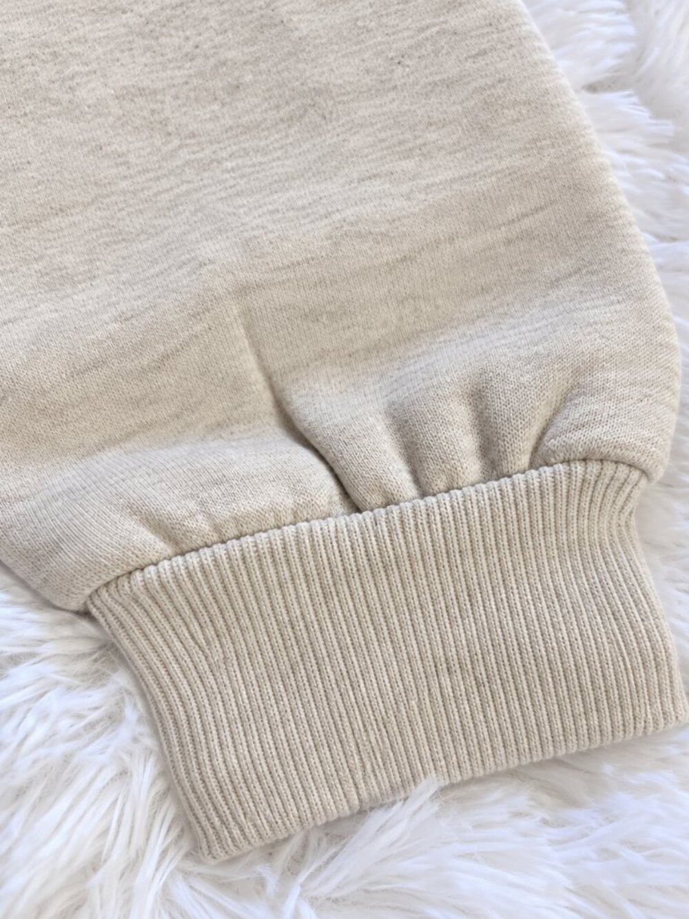 Alo Yoga Accolade 1/4 Zip Pullover Oatmeal Heather NWT M - Picture 7 of 9
